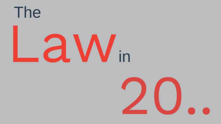 The Law in 20