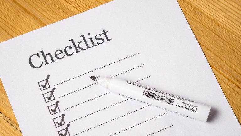 data protection standard or GDPR compliance checklist or legal checklist