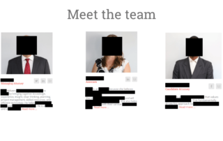 Employee mugshots