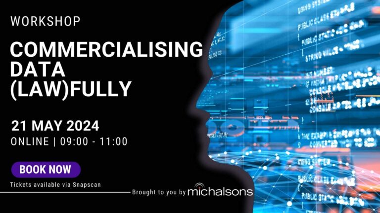 Commercialising data (law)fully