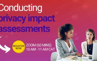 Conducting privacy impact assessments