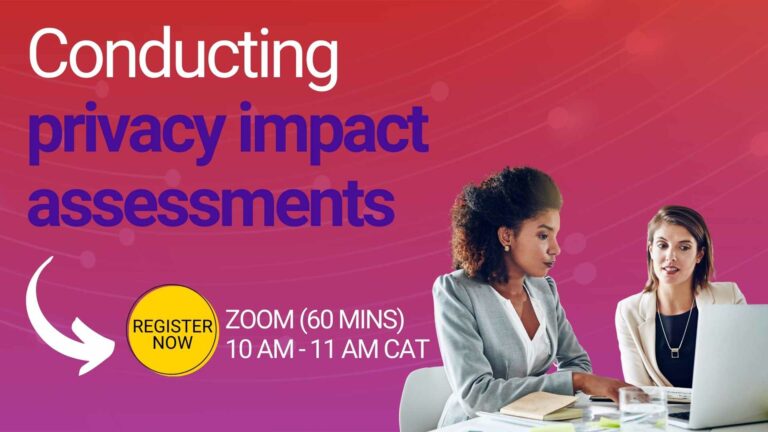 Conducting privacy impact assessments