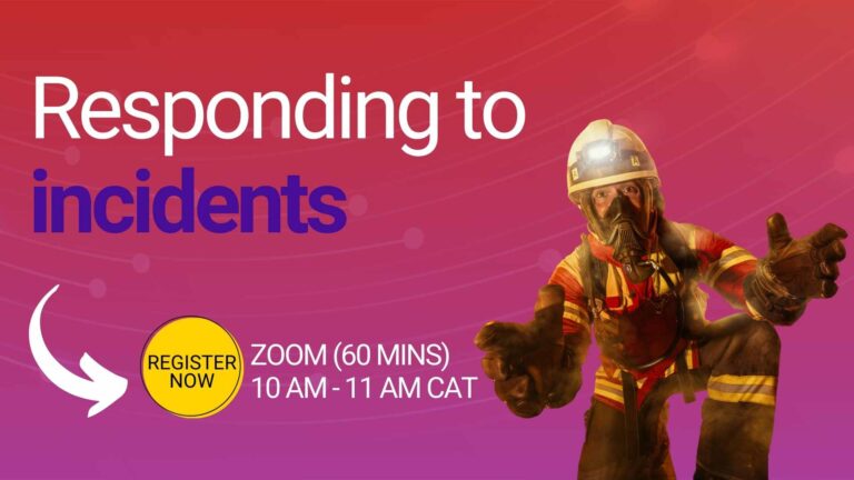 Responding to incidents