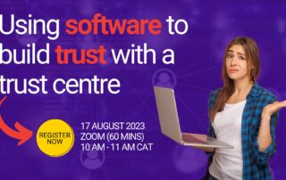 build trust with a trust centre