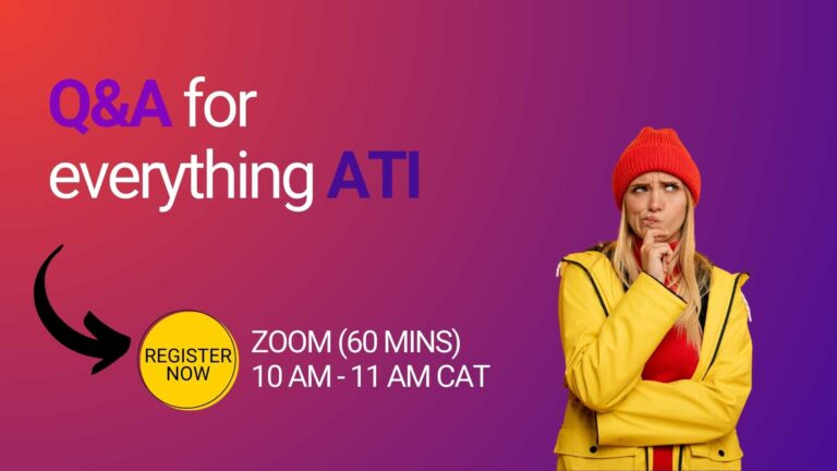 Q&A for everything ATI