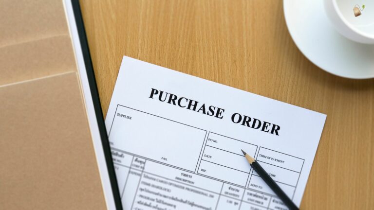What is a purchase order?