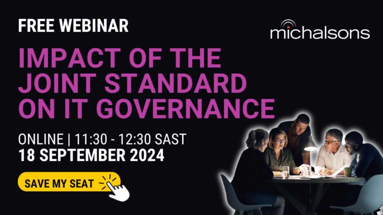 Impact of the Joint Standard on IT governance