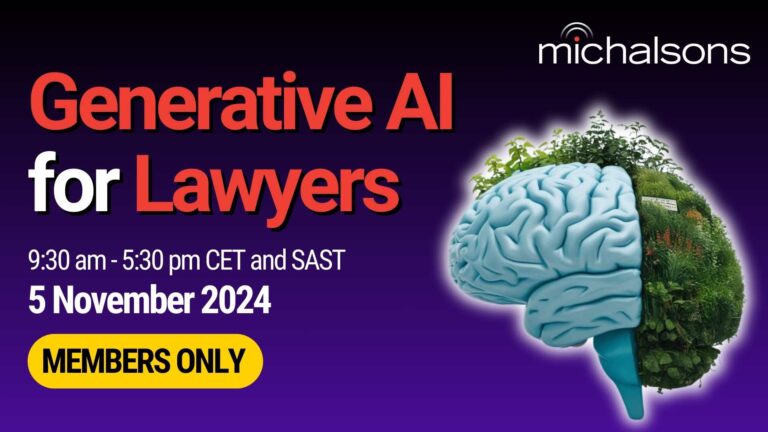 Generative AI for Lawyers