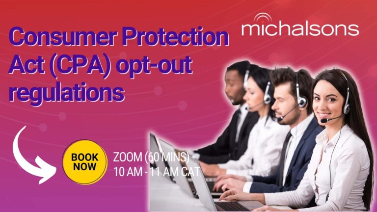 Consumer Protection Act (CPA) opt-out regulations