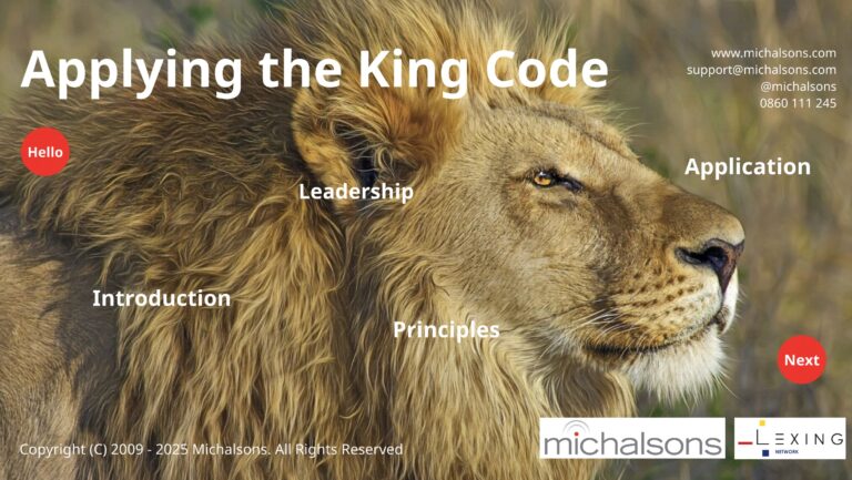 Applying the King Code King V