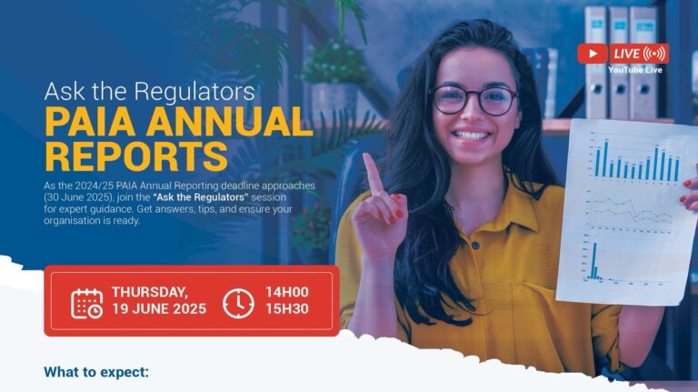 Ask the regulators invite