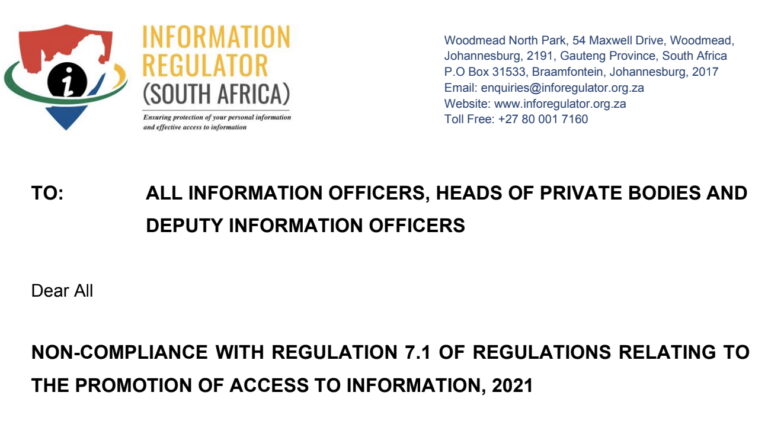 Important Notice: Non-Compliance with PAIA Forms
