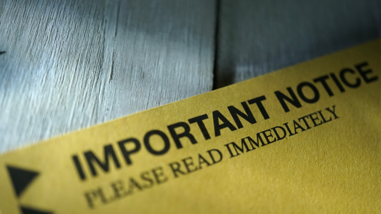 Pre-investigation notice