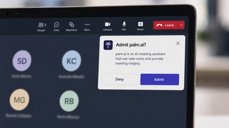 AI meeting assistant