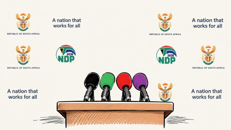 Minister Parks Tau briefing the media on the National Opt-Out registry system